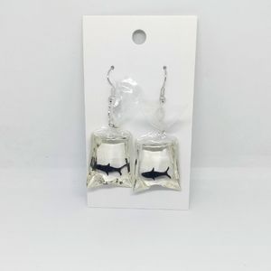 Pet store to go shark earrings